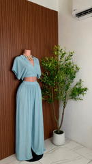 Crème set (blue)