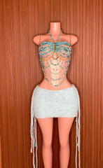 Barbie skirt only (blue)